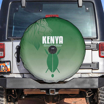 Kenya Football Spare Tire Cover Go Champions Harambee Stars LT15
