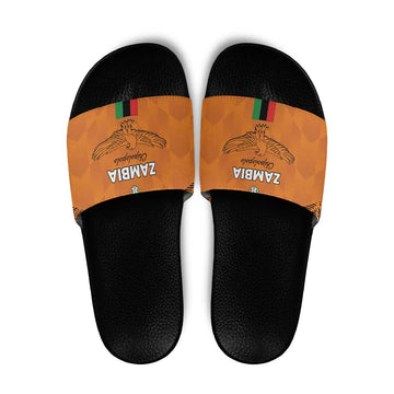 Zambia Football Slide Sandals Go Chipolopolo Go LT15