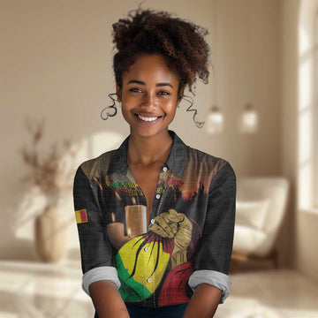 Personalised Proud Mali Martyrs Day In Memory Women Casual Shirt LT15