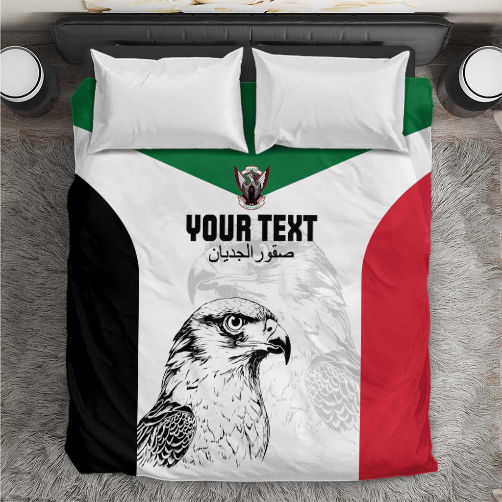 Custom Sudan Football Bedding Set Yalla Sudan LT15
