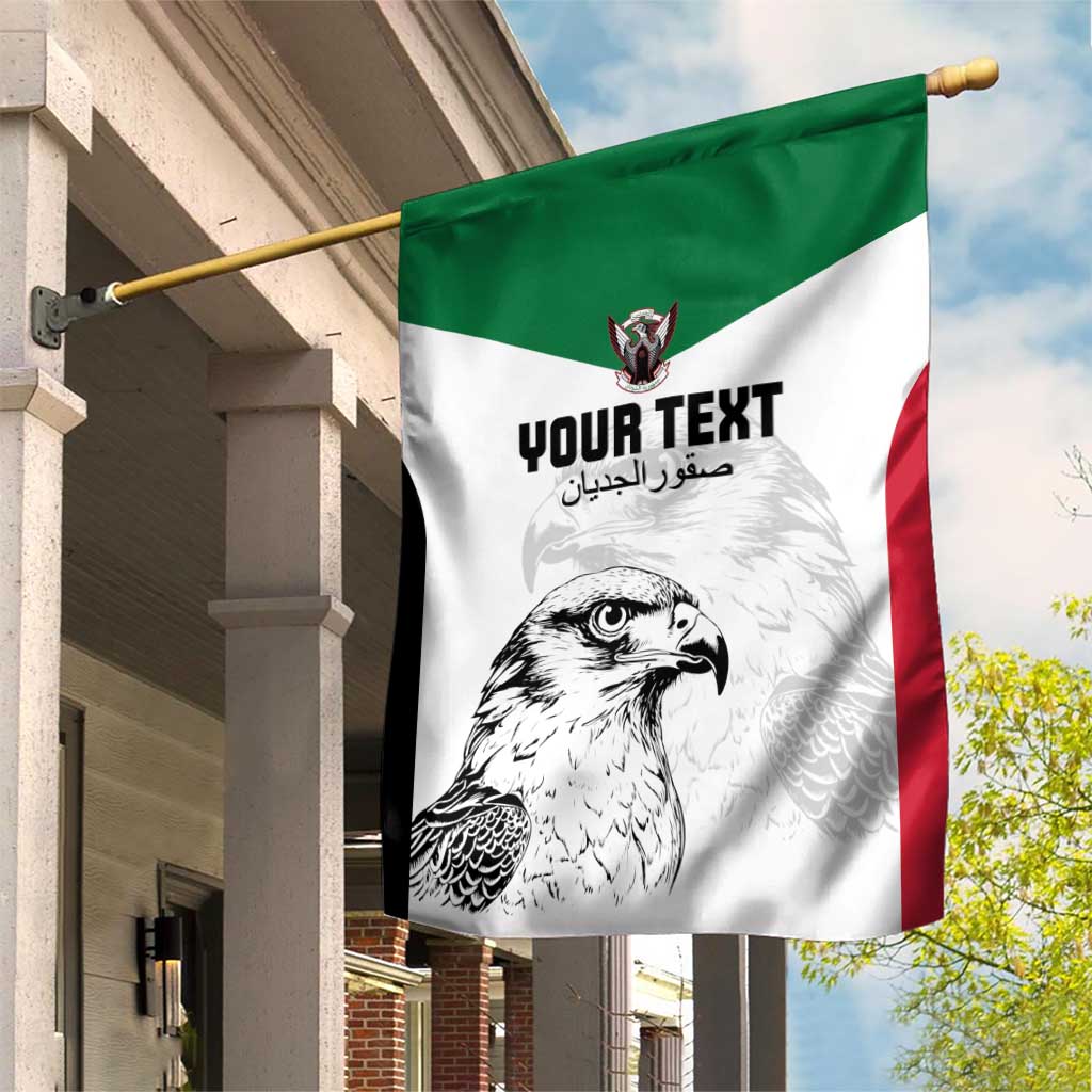Custom Sudan Football Garden Flag Yalla Sudan LT15