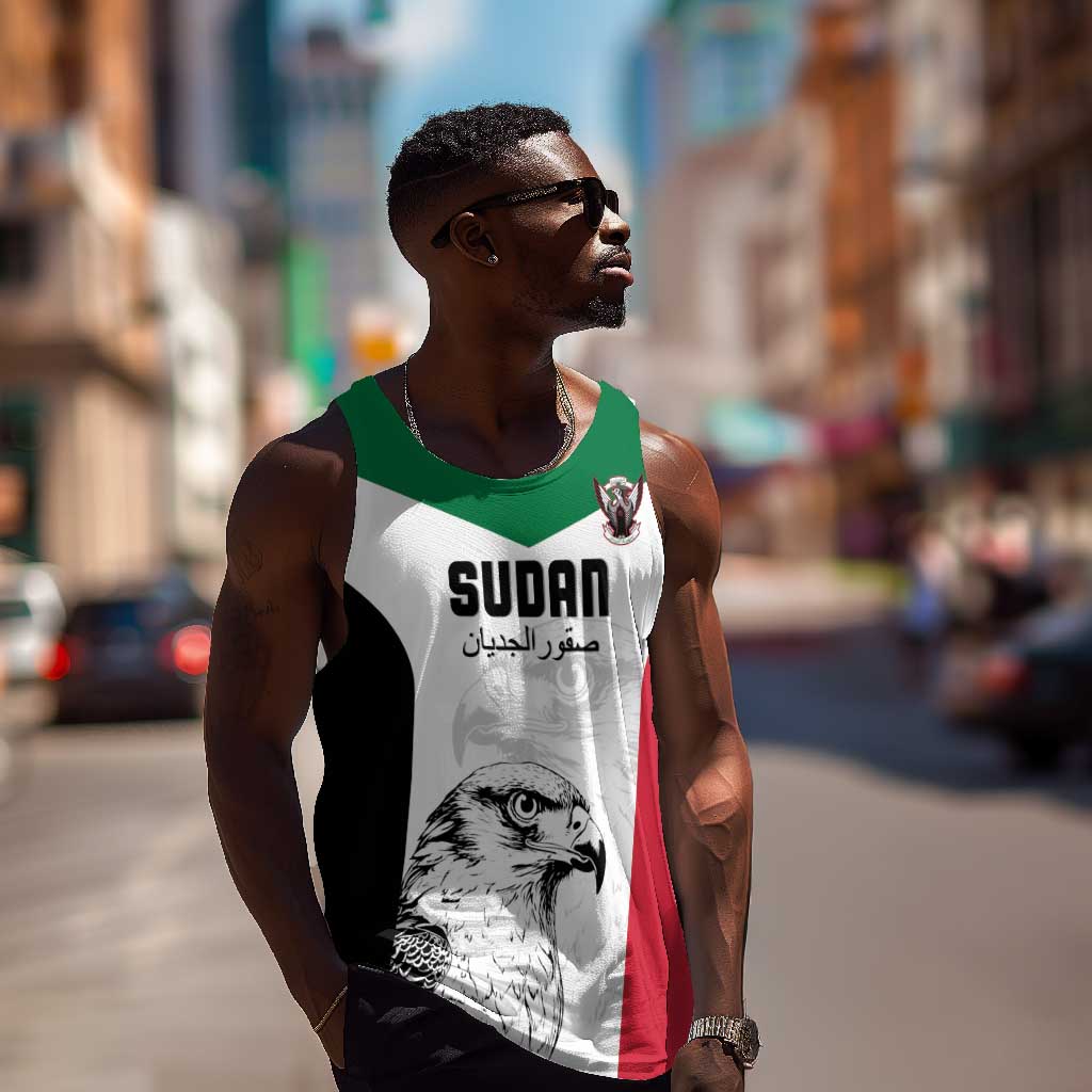 Custom Sudan Football Men Tank Top Yalla Sudan LT15