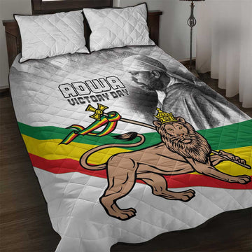 African Victory Menelik II Quilt Bed Set Battle Of Adwa LT15