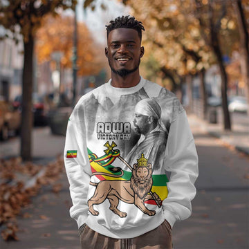 African Victory Menelik II Sweatshirt Battle Of Adwa LT15