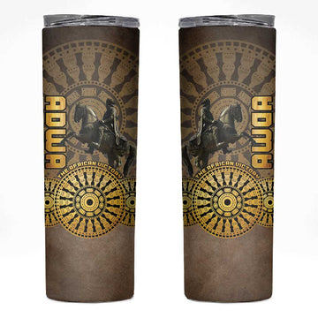 Adwa Victory Day Skinny Tumbler Adwa Battle Shield - Vintage Style LT15