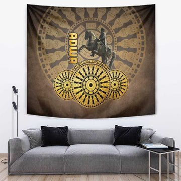 Adwa Victory Day Tapestry Adwa Battle Shield - Vintage Style LT15