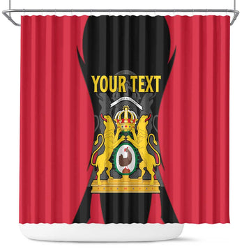 Personalised Empire d'Hayiti Shower Curtain Haiti First Empire Flag Style LT15
