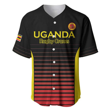 Jamhuri ya Uganda Rugby Custom Baseball Jersey Go Champions Cranes LT15