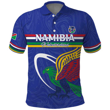 Namibia Rugby Custom Polo Shirt Go Welwitschias LT15