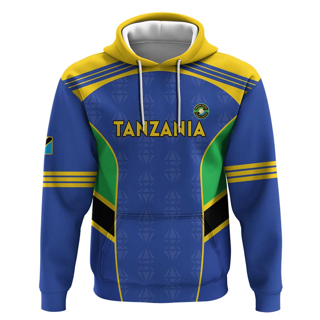 Custom Tanzania Football Hoodie Go Taifa Stars Go LT15