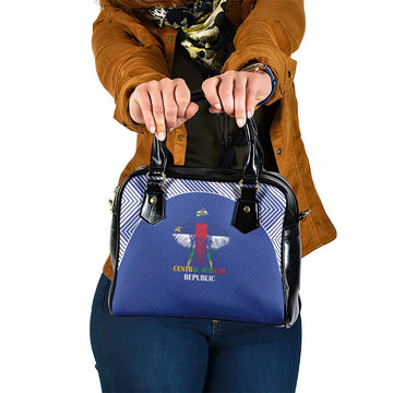 Central African Republic Football Shoulder Handbag Go Champions LT15