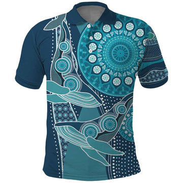 Personalized South Africa Whale Fes Polo Shirt African Shwe Shwe Pattern LT15