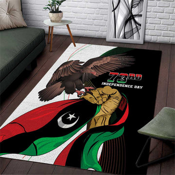 Afro Libya Area Rug Arabian Eagle - Independence Day LT15