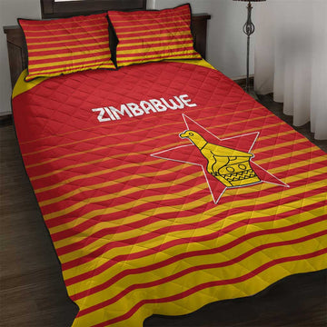 Zimbabwe Cricket Quilt Bed Set Come On Chevrons LT15