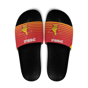 Zimbabwe Cricket Slide Sandals Go Chevrons Go LT15