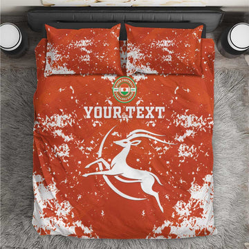 Custom Afro Niger Football Bedding Set We Are Champions LT15