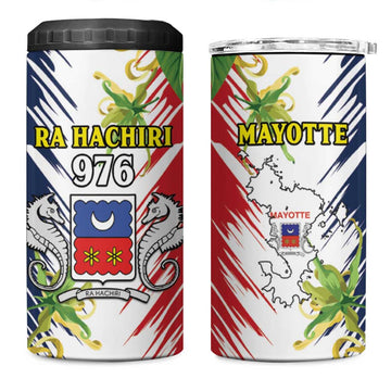 Afro Ra Hachiri 976 4 in 1 Can Cooler Tumbler Coat Of Arms France Flag Style LT15