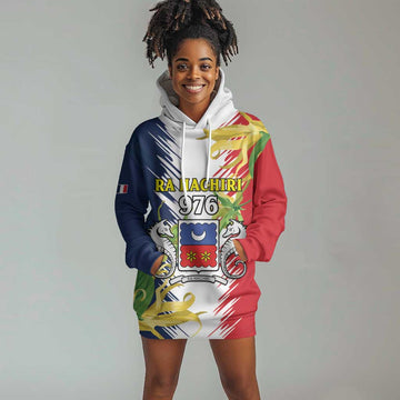 Afro Ra Hachiri 976 Hoodie Dress Coat Of Arms France Flag Style LT15