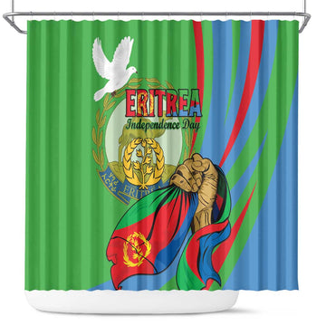 Eritrea Independence Day Shower Curtain 24th May LT15