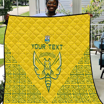 Custom Jamhuri ya Rwanda Football Quilt Go Amavubi Go LT15