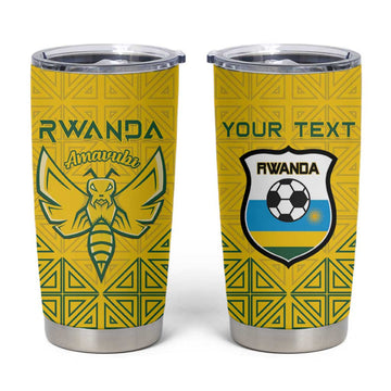 Custom Jamhuri ya Rwanda Football Tumbler Cup Go Amavubi Go LT15