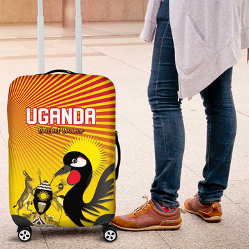 Uganda Cricket Luggage Cover Go Cricket Cranes Go LT15