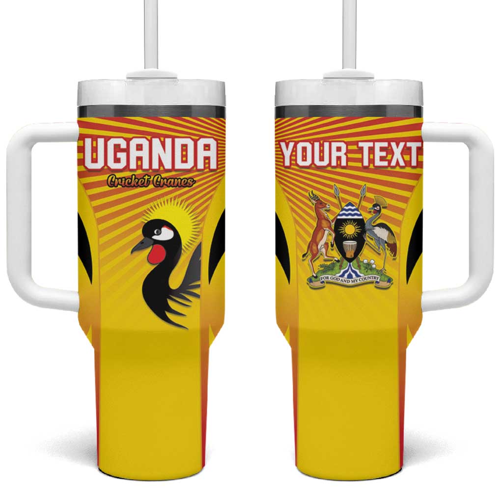Custom Uganda Cricket Tumbler With Handle Go Champions LT15
