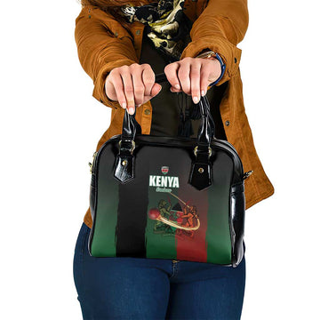 Kenya Cricket Shoulder Handbag Go Simbas Go LT15