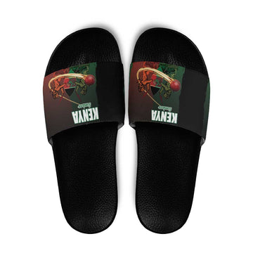 Kenya Cricket Slide Sandals Go Simbas Go LT15