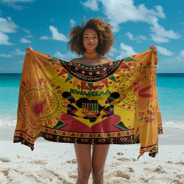 Afro-Americans Kwanzaa Sarong African Pattern LT15