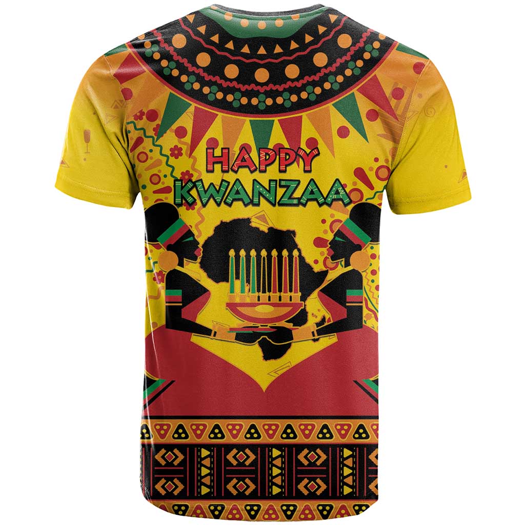 Afro-Americans Kwanzaa T shirt African Pattern LT15