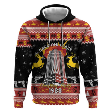Personalized Nakatomi Plaza Hoodie Christmas Party 1988 LT15