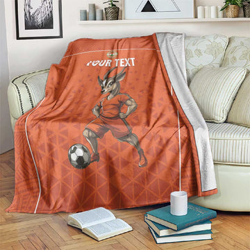 Custom Niger Football Blanket Allez Menas LT15