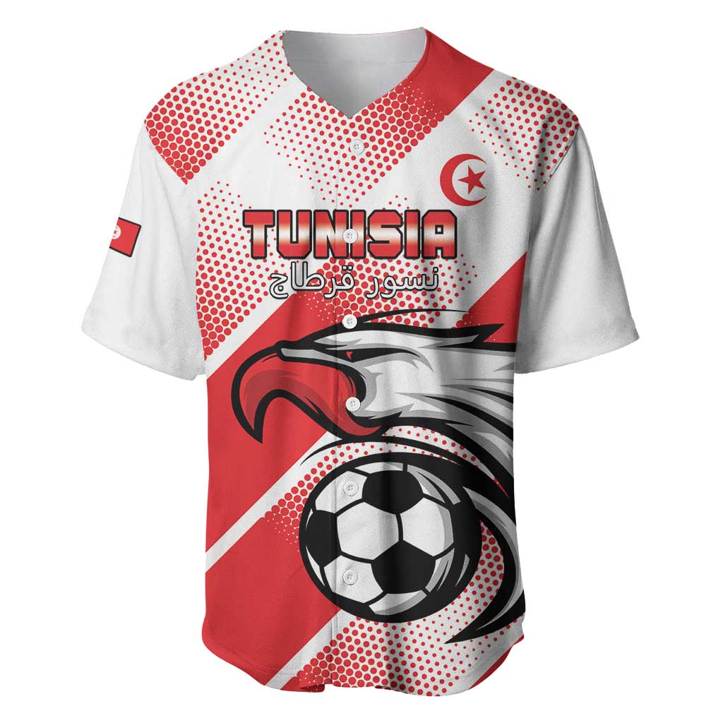Custom Tunisia Football Baseball Jersey Go Eagles of Carthage LT15