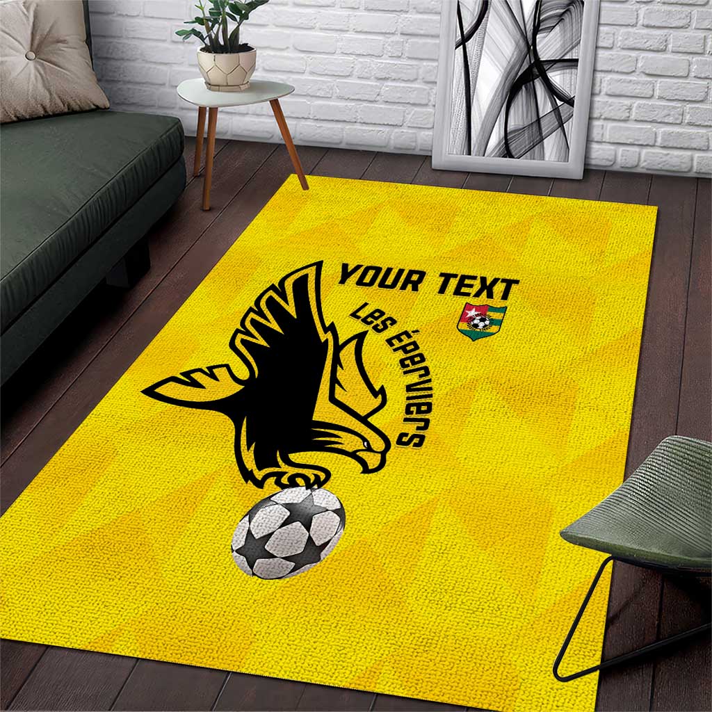 Custom Togo Football Area Rug Go Champions LT15