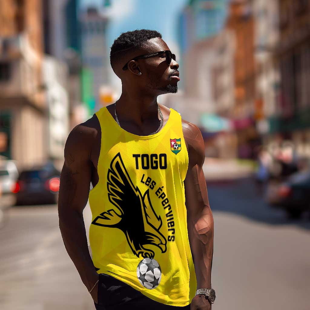 Custom Togo Football Men Tank Top Go Champions LT15