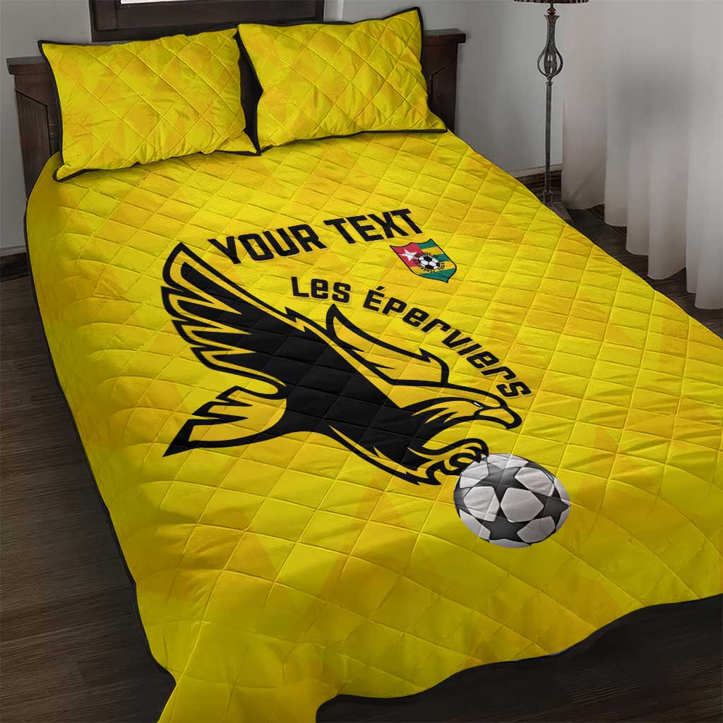 Custom Togo Football Quilt Bed Set Go Champions LT15