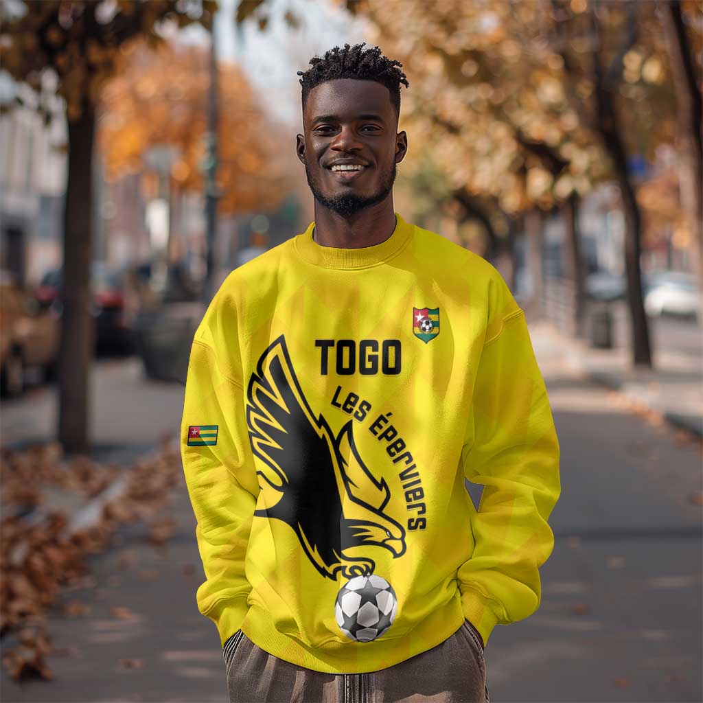Custom Togo Football Sweatshirt Go Champions LT15