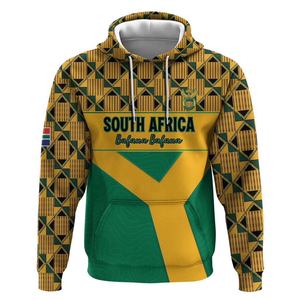 Custom South Africa Soccer Hoodie Go Champions LT15