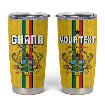 Custom Ghana Football Tumbler Cup We Are Champions LT15