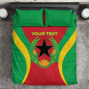 Personalised Afro Cape Verde (1975-1992) Bedding Set Mix African Pattern LT15