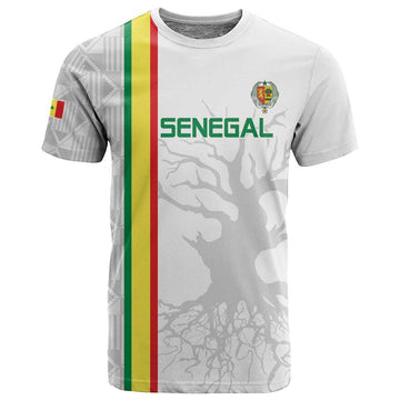Custom Senegal Football T shirt We Are Champions LT15