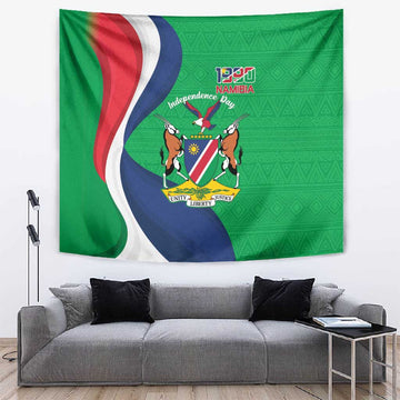 Personalised Namibia Tapestry 35th Anniversary Independence Day LT15