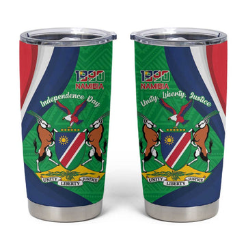 Personalised Namibia Tumbler Cup 35th Anniversary Independence Day LT15