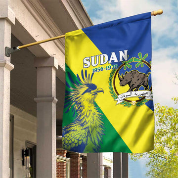 Personalized Sudan Garden Flag Coat Of Arms 1956-1970 LT15