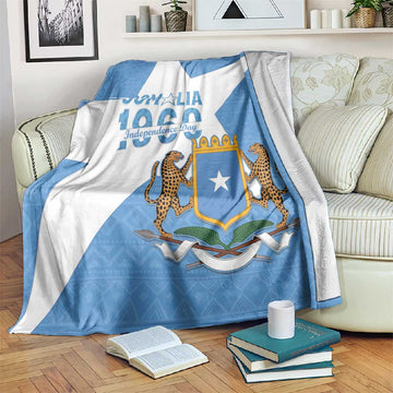 Personalized Somalis Independence Day Blanket Soomaaliya Arise Somalis! LT15