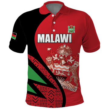 Custom Malawi Cricket Polo Shirt Go Champions LT15