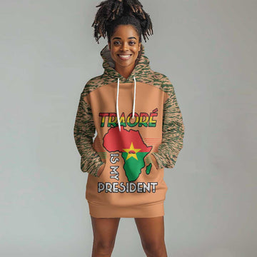 Traore Is My President Hoodie Dress Africa For Africans LT15