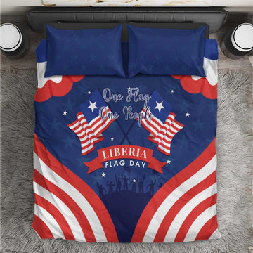 Liberia Flag Day Bedding Set One Flag One People LT15