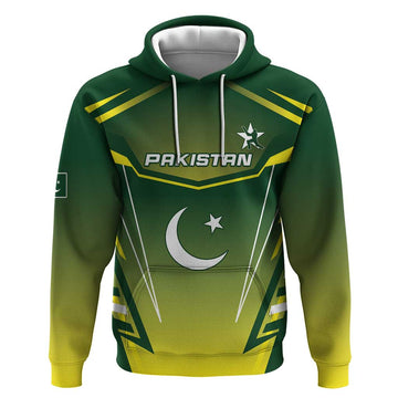 Custom Pakistan Cricket Hoodie Go Shaheens LT15
